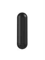 Черная перезаряжаемая анальная пробка №08 Cone-shaped butt plug - 13,5 см. - фото 1416426