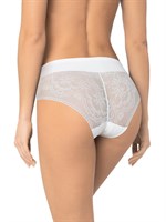 Трусики-макси с соблазнительными кружевными элементами 333898