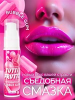 Интимный гель на водной основе Tutti-Frutti Bubble Gum - 30 гр. - фото 1433527
