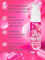 Интимный гель на водной основе Tutti-Frutti Bubble Gum - 30 гр. - фото 1433530