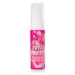 Интимный гель на водной основе Tutti-Frutti Bubble Gum - 30 гр. - фото 34533