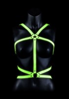 Портупея Body Harness с неоновым эффектом - размер L-XL - фото 1412871