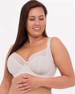 Бюстгальтер с мягкой чашкой plus size из микрофибры и двойной сетки 339040 Бюстгальтер с мягкой чашкой plus size из микрофибры и двойной сетки 339040