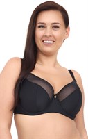 Однотонный бюстгальтер на косточках с мягкой чашкой plus size 339041 Однотонный бюстгальтер на косточках с мягкой чашкой plus size 339041