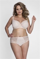 Бюстгальтер на косточках с мягкими чашками plus size и кружевом 339042
