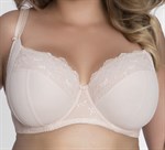 Бюстгальтер на косточках с мягкими чашками plus size и кружевом 339042