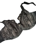 Бюстгальтер plus size на косточках с кружевными мягкими чашками 339053