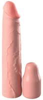 Телесная насадка-удлинитель 2 Inch Silicone X-tension - 20,3 см. 339244 - фото 601086