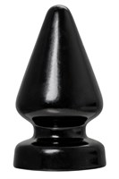 Черная анальная втулка Draco α - 18 см. - фото 1415515