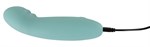 Аквамариновый мини-вибратор Cuties G-Spot Vibrator - 15,5 см. - фото 1418233