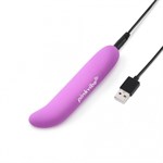 Фиолетовый вибромассажер Pink Vibe для стимуляции точки G и клитора - 12,2 см. - фото 1421011