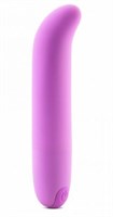 Фиолетовый вибромассажер Pink Vibe для стимуляции точки G и клитора - 12,2 см. - фото 1421007