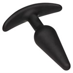 Черная конусовидная анальная пробка для ношения Boundless Slim Plug - 7,5 см. - фото 41029