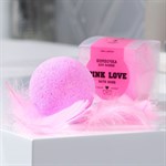 Бомбочка для ванны PINK LOVE с ягодным ароматом - 130 гр. 346460 - фото 683612