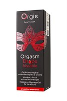 Интимный гель для клитора ORGIE Orgasm Drops Kissable - 30 мл. - фото 1419106