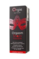 Интимный гель для клитора ORGIE Orgasm Drops Kissable - 30 мл. 348154 - фото 50050