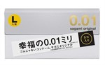 Презервативы Sagami Original 0.01 L-size увеличенного размера - 5 шт. - фото 1421073
