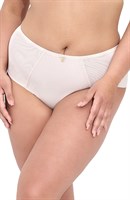 Женские трусики-слипы из ткани с тиснением 348787