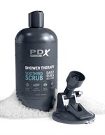 Телесный мастурбатор-вагина Shower Therapy Soothing Scrub - фото 1421096