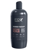 Мастурбатор-вагина цвета карамели Shower Therapy Soothing Scrub - фото 1421107
