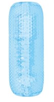 Голубой текстурированный мастурбатор Palm Stroker No.1 - фото 1419858