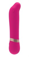 Розовый мини-вибратор для массажа G-точки Cuddly Vibe - 11,9 см. - фото 1420295
