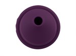 Фиолетовый вакуум-волновой вибратор в форме капкейка - фото 1421782