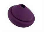 Фиолетовый вакуум-волновой вибратор в форме капкейка - фото 1421783