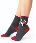 Хлопковые носки с веселым пингвином Christmas Socks 350703 - фото 668970