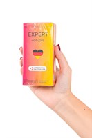 Презервативы EXPERT Hot Love с разогревающим эффектом - 12 шт.(+3 в подарок) 352230 - фото 63469