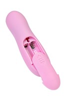 Розовый вакуум-волновой стимулятор клитора Jummy - фото 1431328