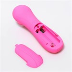Розовый вакуумный стимулятор клитора - 12,5 см. - фото 1424310