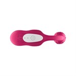 Розовый многофункциональный стимулятор для женщин - фото 1422815