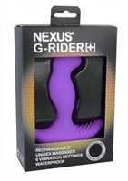 Фиолетовый вибромассажер простаты Nexus G-Rider+ - 12,6 см. - фото 1423417