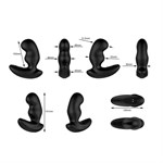 Черный вибромассажер простаты Nexus Ride Extreme - 14,1 см. 354812