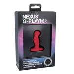 Красная вибровтулка Nexus G-Play+ S - фото 1423446
