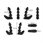 Черный вибростимулятор Nexus Bendz Prostate Edition - 14,1 см. 355053
