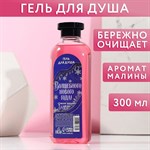 Гель для душа «Волшебного Нового года» с ароматом спелой малины - 300 мл. 355071 - фото 682601