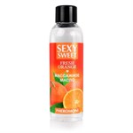 Массажное масло Sexy Sweet Fresh Orange с ароматом апельсина и феромонами - 75 мл. - фото 1424188