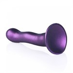 Фиолетовый фаллоимитатор Ultra Soft - 18 см. - фото 1430459
