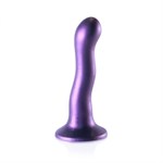 Фиолетовый фаллоимитатор Ultra Soft - 18 см. - фото 557924