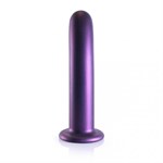 Фиолетовый фаллоимитатор Smooth G-Spot - 17,7 см. - фото 1430486