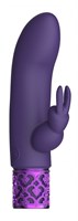 Фиолетовый мини-вибратор Dazzling - 11,8 см. - фото 1431386