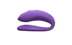 Фиолетовый вибратор для пар We-Vibe Sync O - фото 1423574