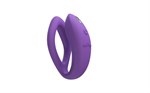 Фиолетовый вибратор для пар We-Vibe Sync O - фото 1423568