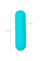 Голубая вибропуля Tnim с пультом ДУ 357057