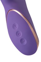 Фиолетовый вибратор-кролик Fingie с функцией Come-Hither - 21,6 см. - фото 1432168
