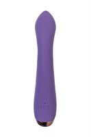 Фиолетовый вибратор-кролик Fingie с функцией Come-Hither - 21,6 см. - фото 1432159