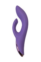 Фиолетовый вибратор-кролик Fingie с функцией Come-Hither - 21,6 см. - фото 1432160