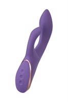 Фиолетовый вибратор-кролик Fingie с функцией Come-Hither - 21,6 см. - фото 1432156